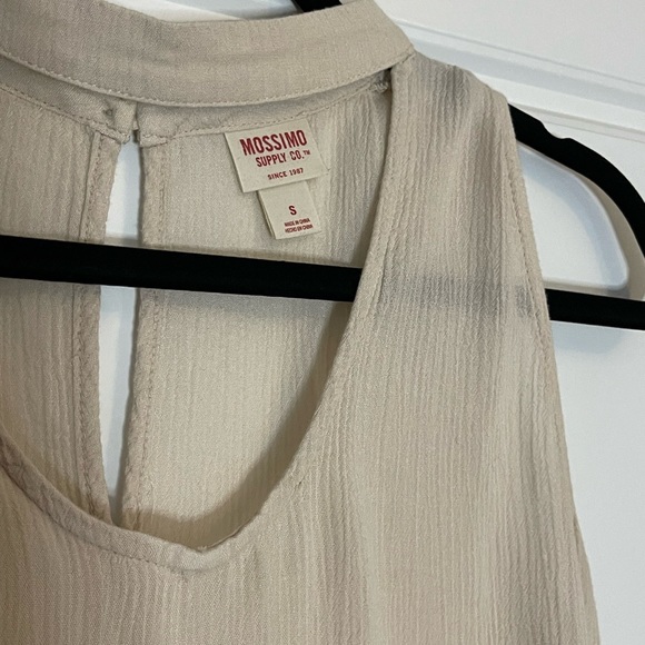 Mossimo Cream Boho Tank size Small - Picture 5 of 6
